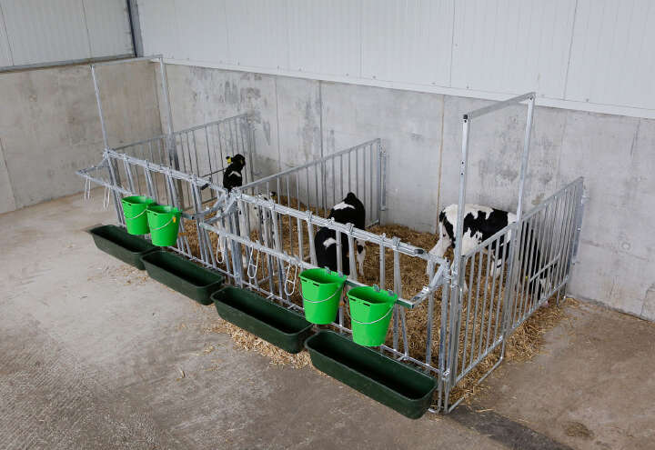 KERBL Modulare Zaunaufstallung Fressgitter